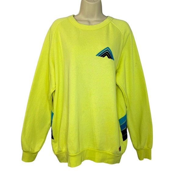 Aviator Nation Tops - Aviator Nation  Crew Neck Embroidered Mountain Stitch Sweatshirt
